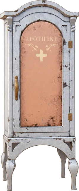 Rare medical cabinet