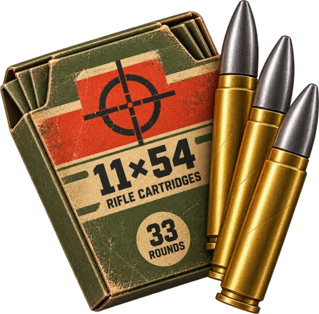 11х54mm AP ammo
