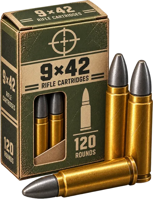 9х42mm FMj ammo